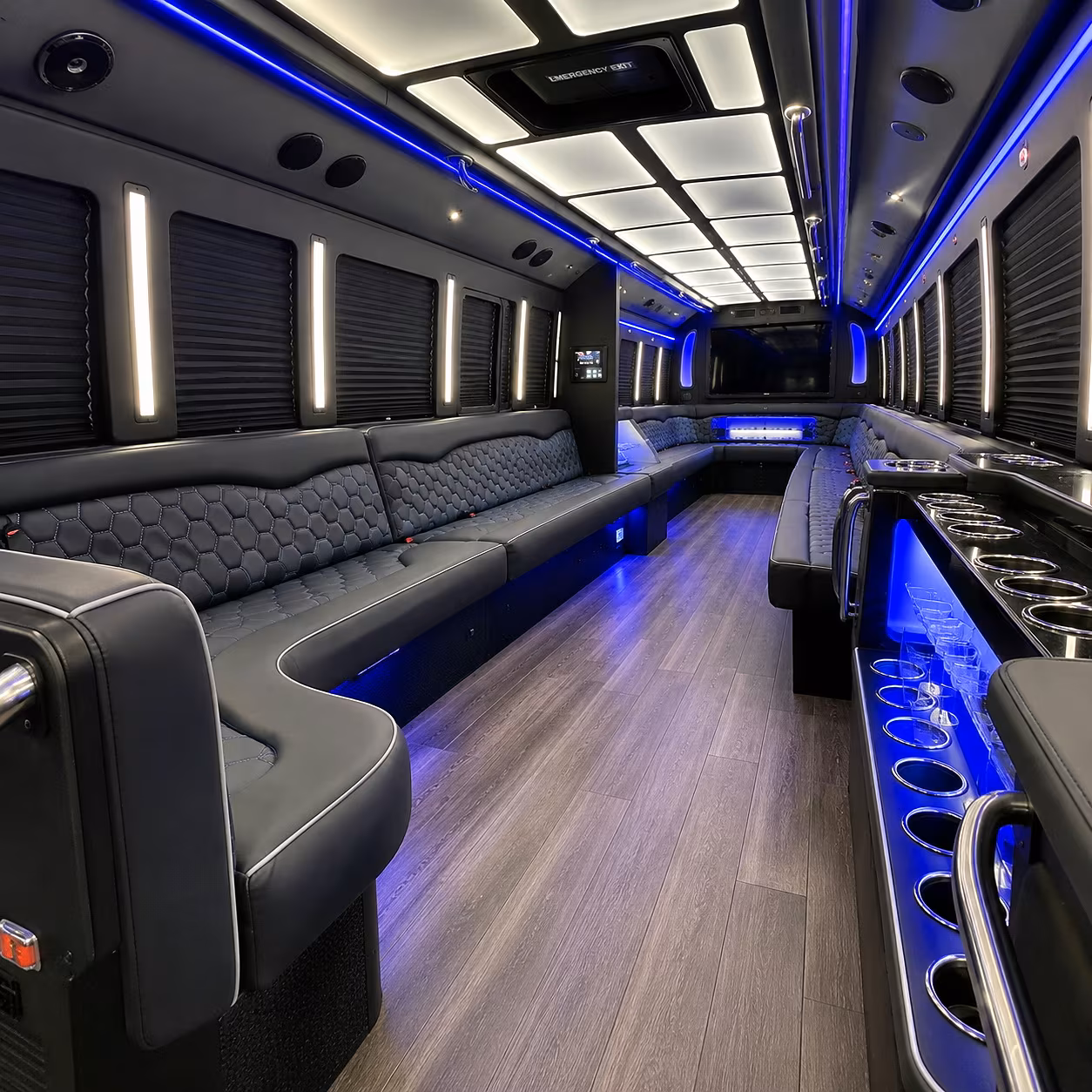 cranston corporate party bus rental
