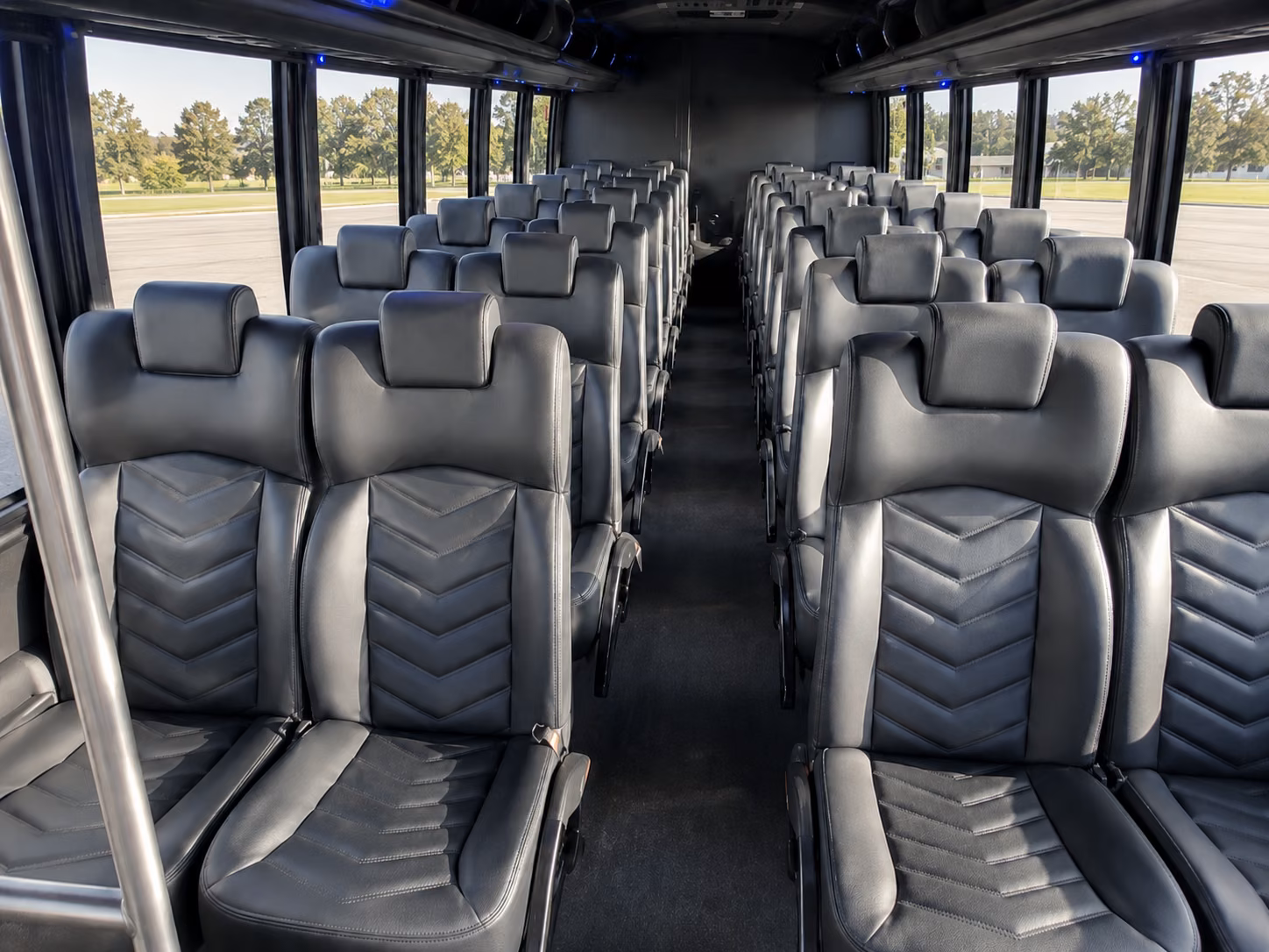 newton charter buses for corporate transportation